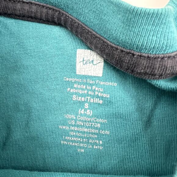 Tea Collection Teal Moped Tee - Picture 4 of 5